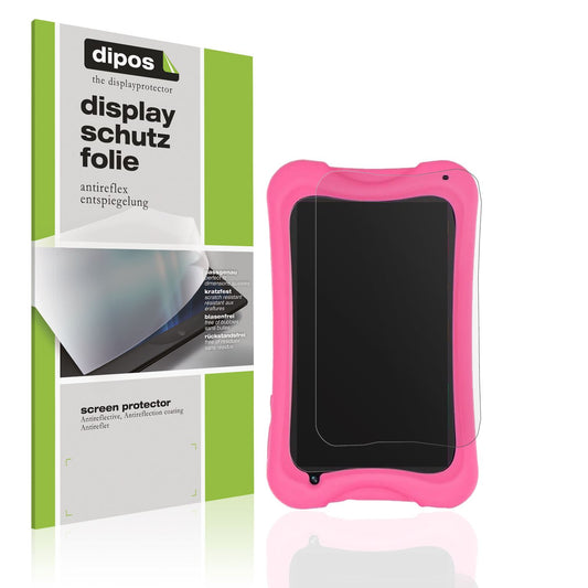 2x Screen Protector for DigiLand MID7025-AC Kids Protection Anti Glare dipos