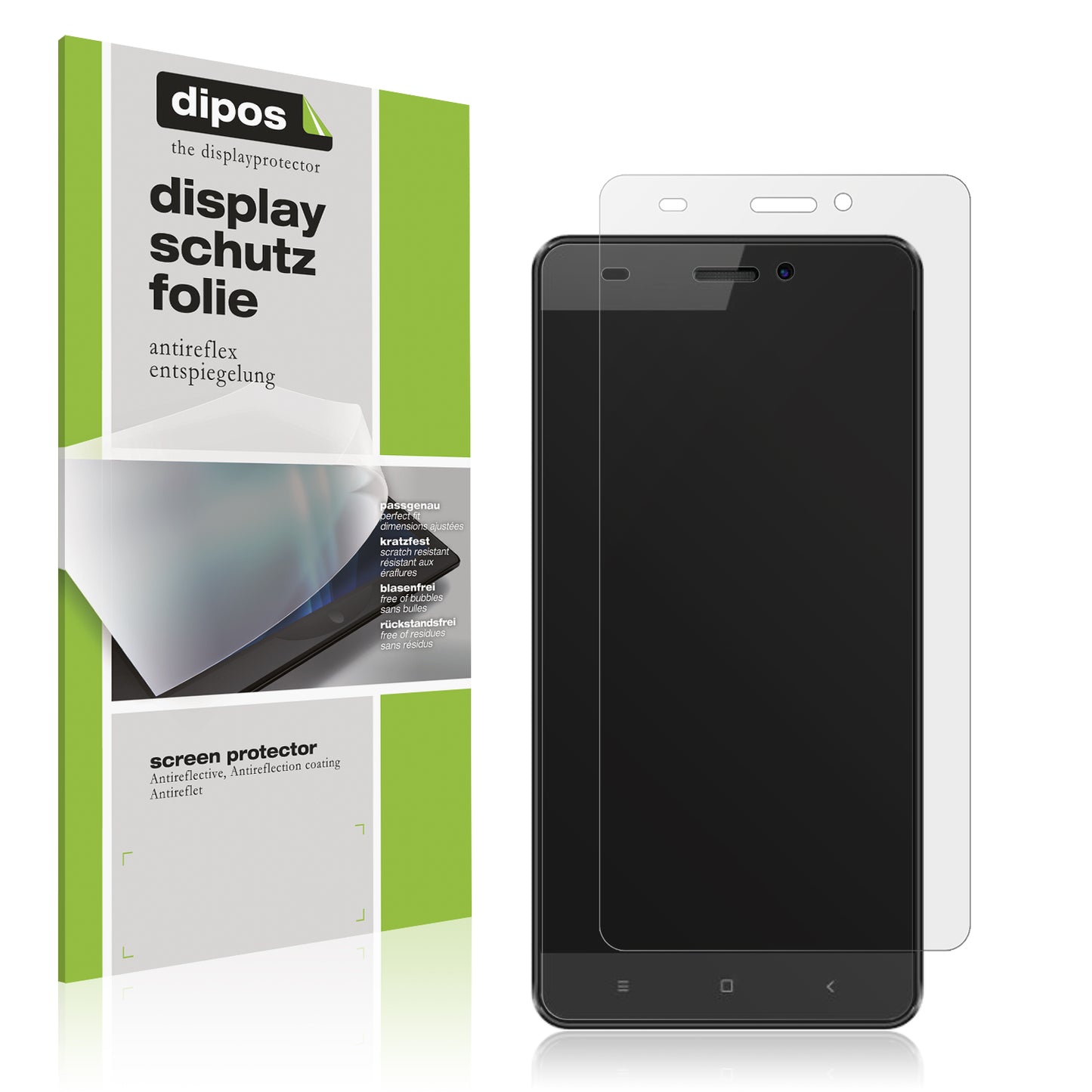 4x Schutzfolie matt für Oukitel C3 Display-Schutzfolie
