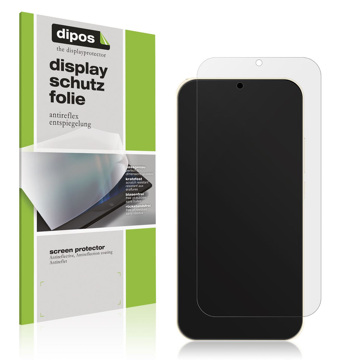 4x Screen Protector for CatCalls i15 Pro Protection Anti Glare dipos