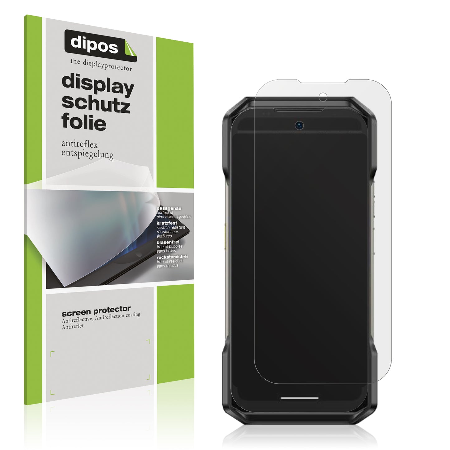 4x Schutzfolie matt für Ulefone Armor 27T Display-Schutzfolie