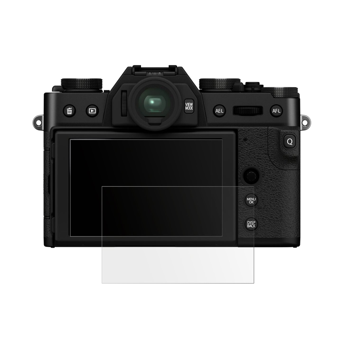 4x Schutzfolie matt für Fujifilm X-T30 II Display-Schutzfolie