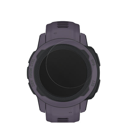 GarminInstinct 2S (40mm) mit aufgebrachter dipos Displayschutzfolie, die lästige Fingerabdrücke minimiert