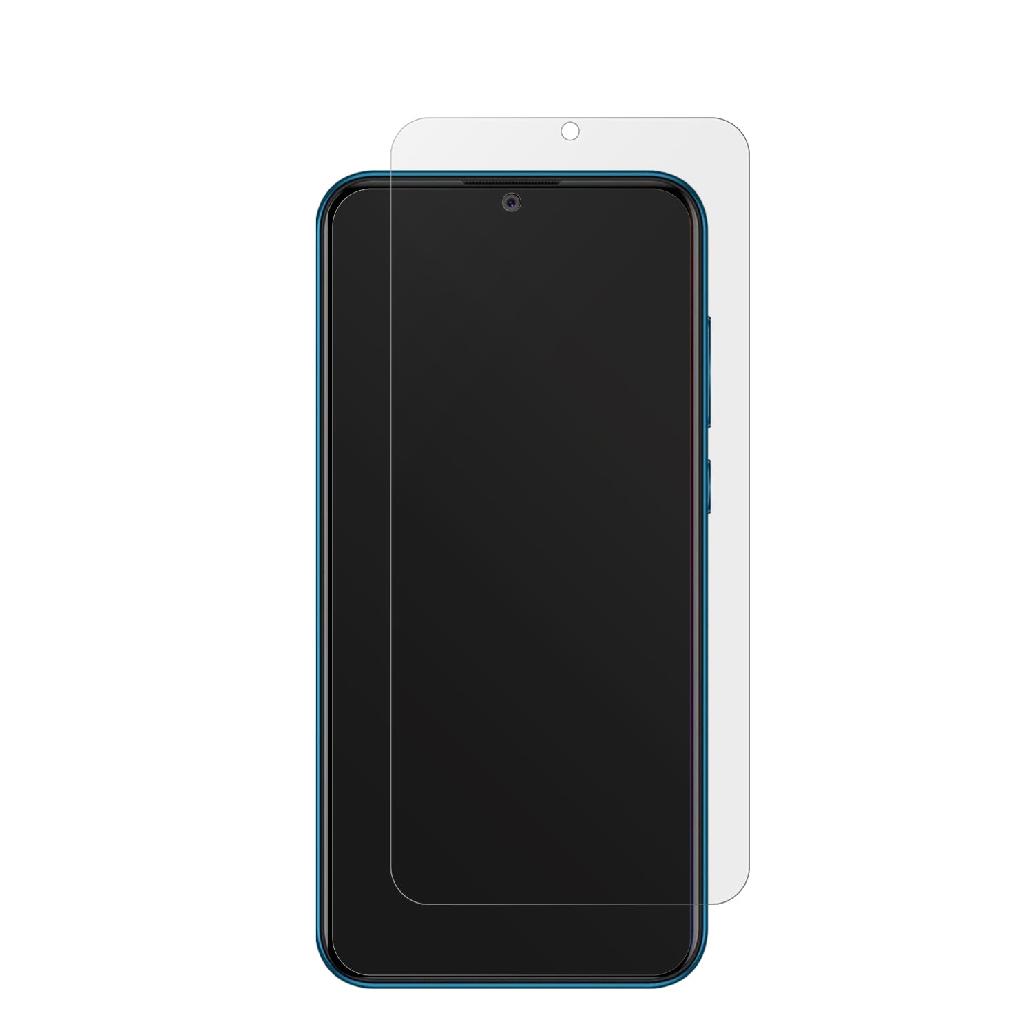 CoolpadCool 5 mit aufgebrachter dipos Displayschutzfolie, die lästige Fingerabdrücke minimiert