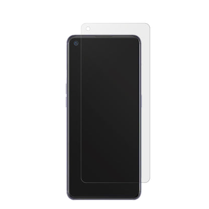 OppoReno6 Lite mit aufgebrachter dipos Displayschutzfolie, die lästige Fingerabdrücke minimiert