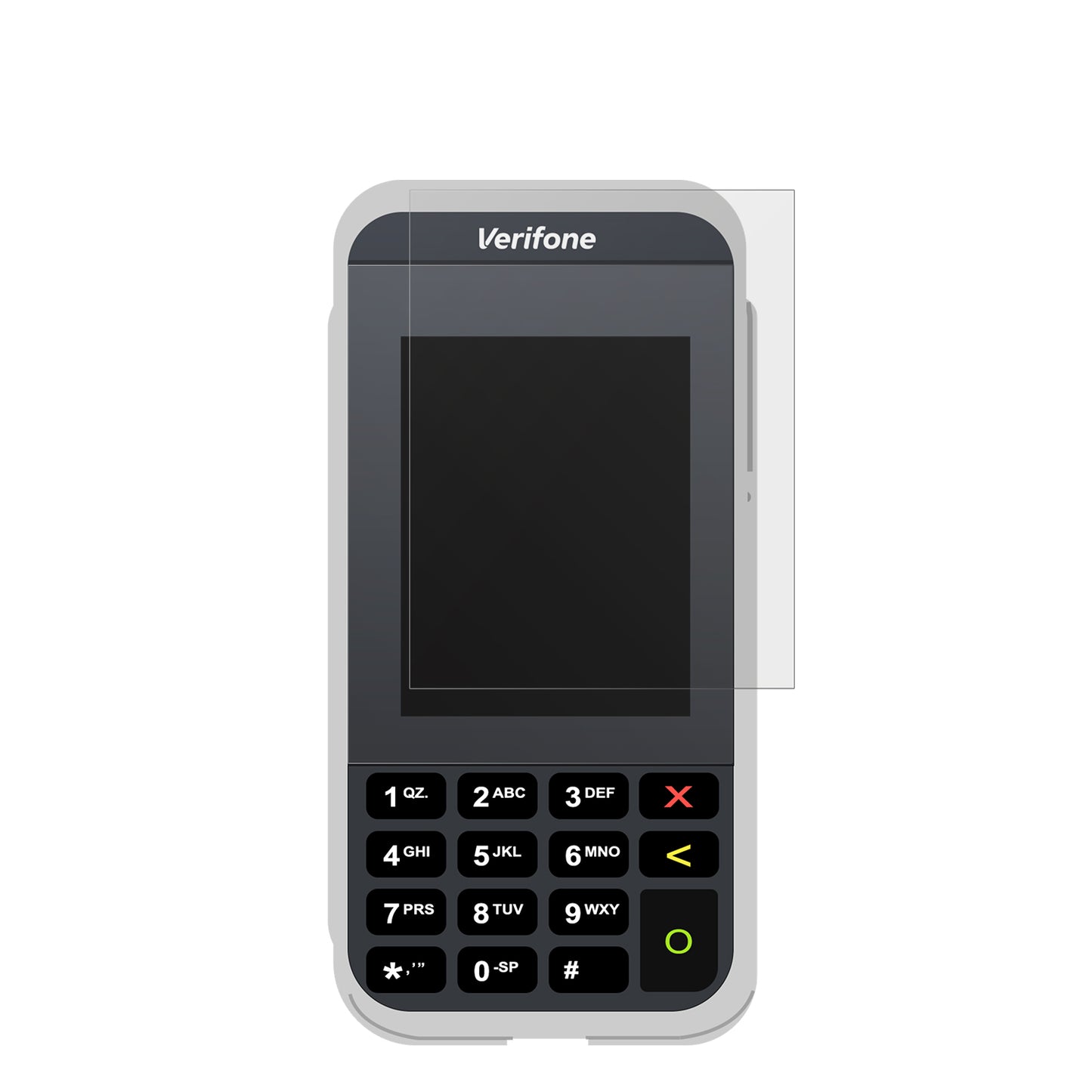 4x Schutzfolie matt für Verifone e285 Display-Schutzfolie