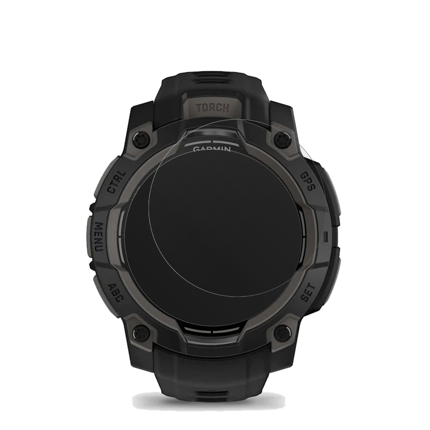 6x Schutzfolie matt für Garmin Instinct 3 45mm Display-Schutzfolie