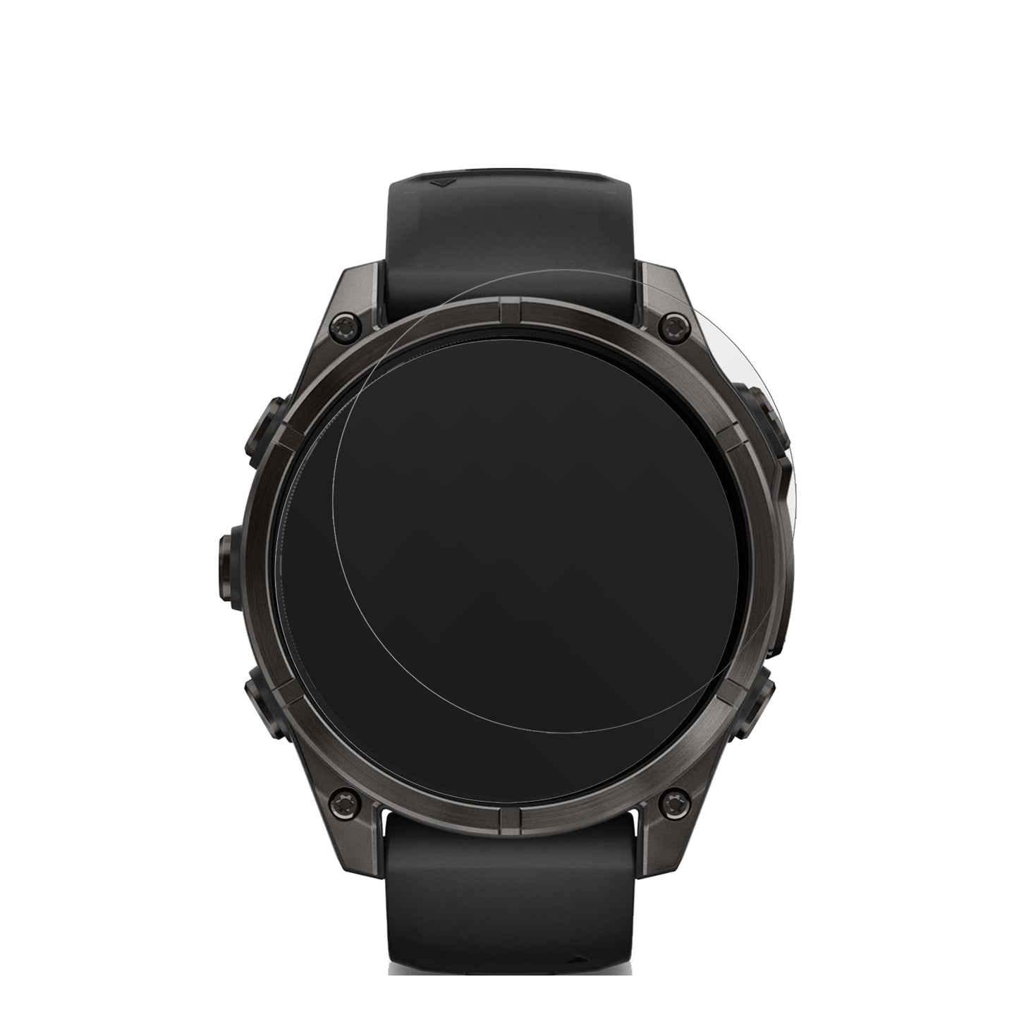 6x Schutzfolie matt für Garmin Tactix 8 51mm AMOLED Display-Schutzfolie