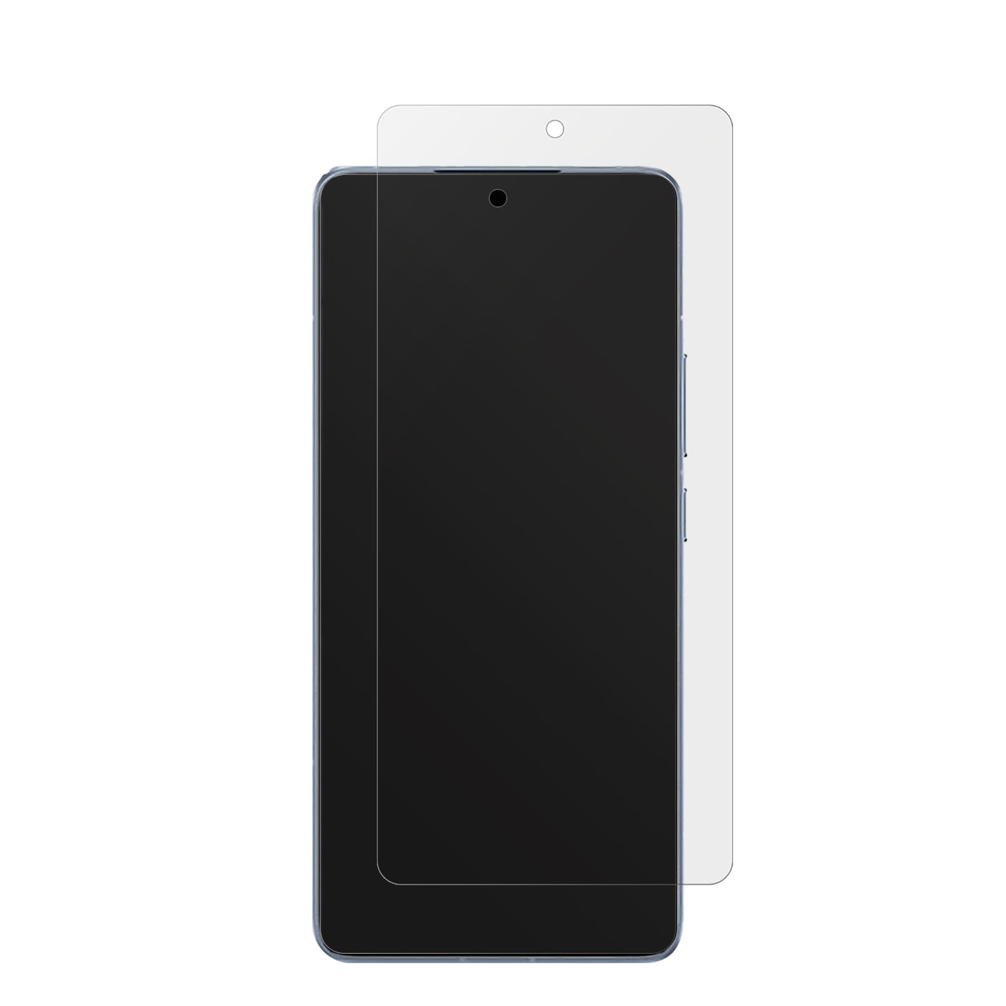 Xiaomi14T Pro mit aufgebrachter dipos Displayschutzfolie, die lästige Fingerabdrücke minimiert