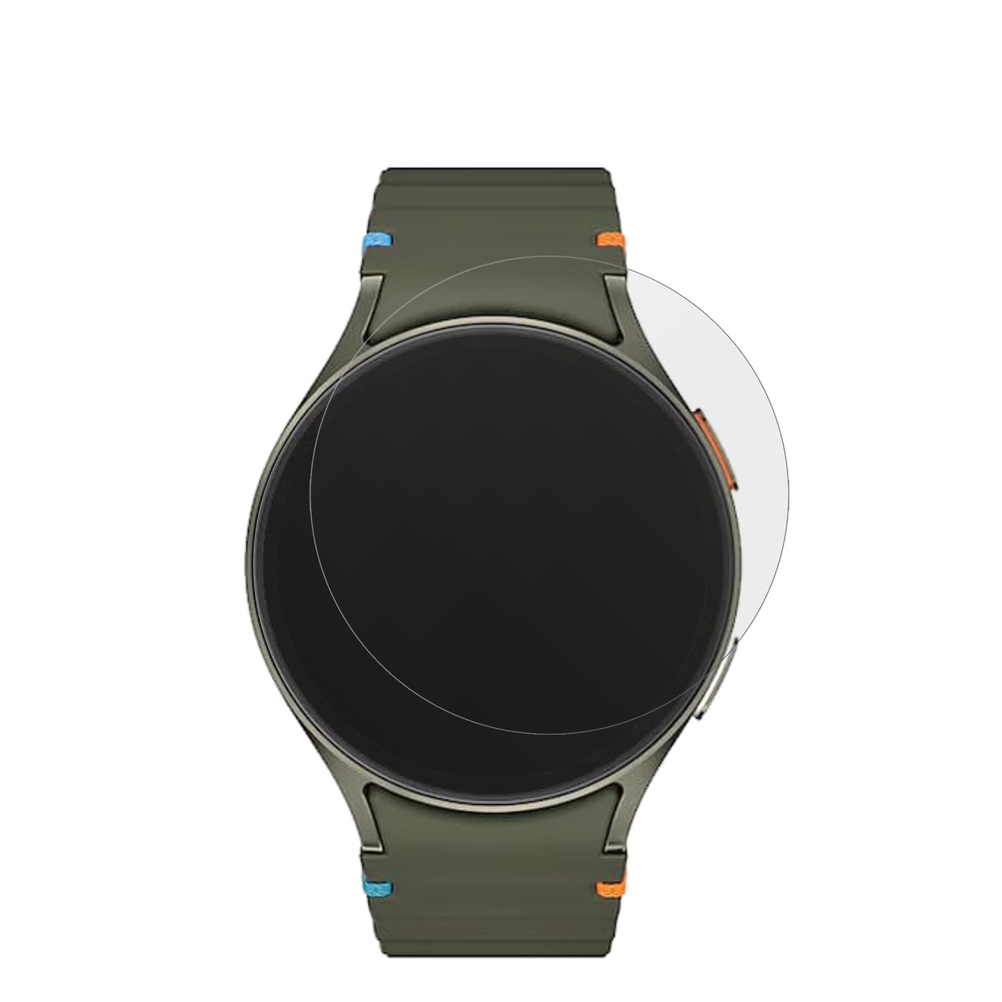6x Schutzfolie matt für Samsung Galaxy Watch 7 44mm Display-Schutzfolie