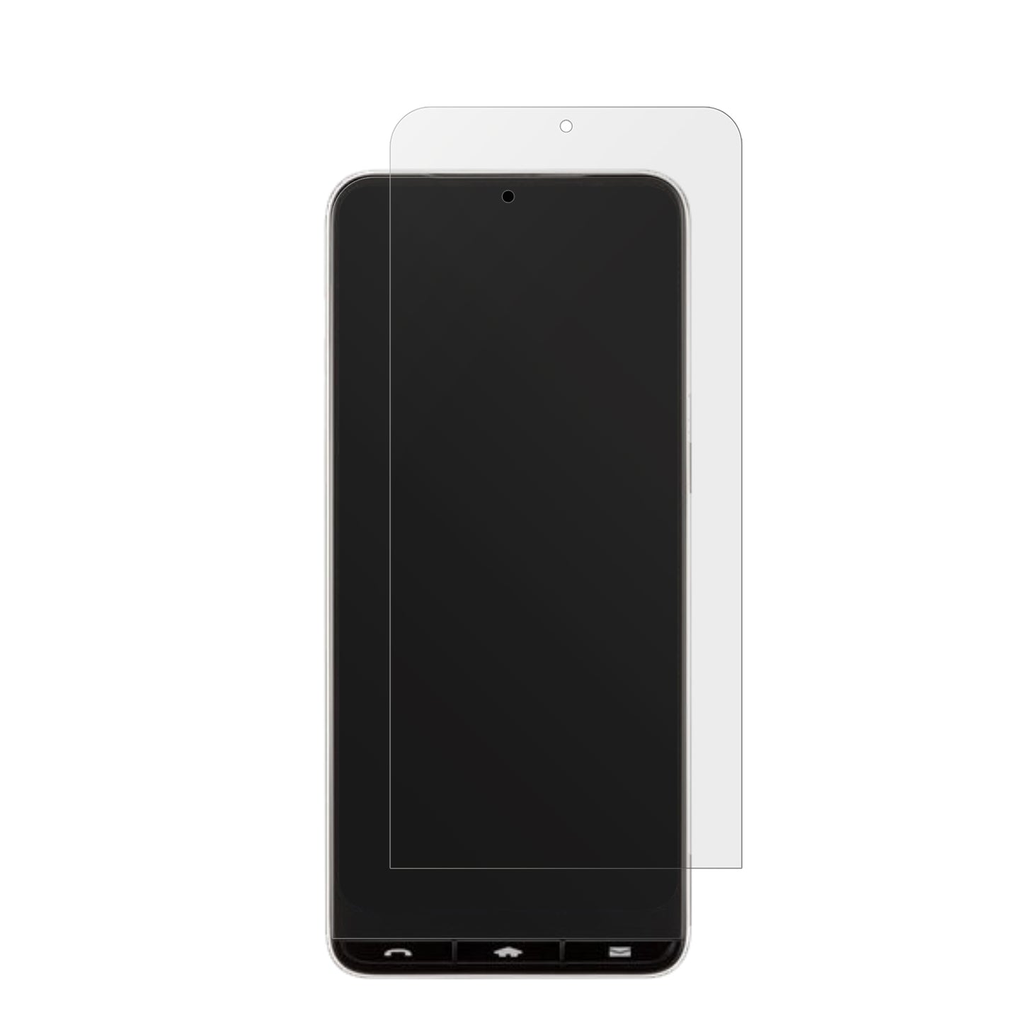 4x Schutzfolie matt für Kyocera Basio Active3 Display-Schutzfolie