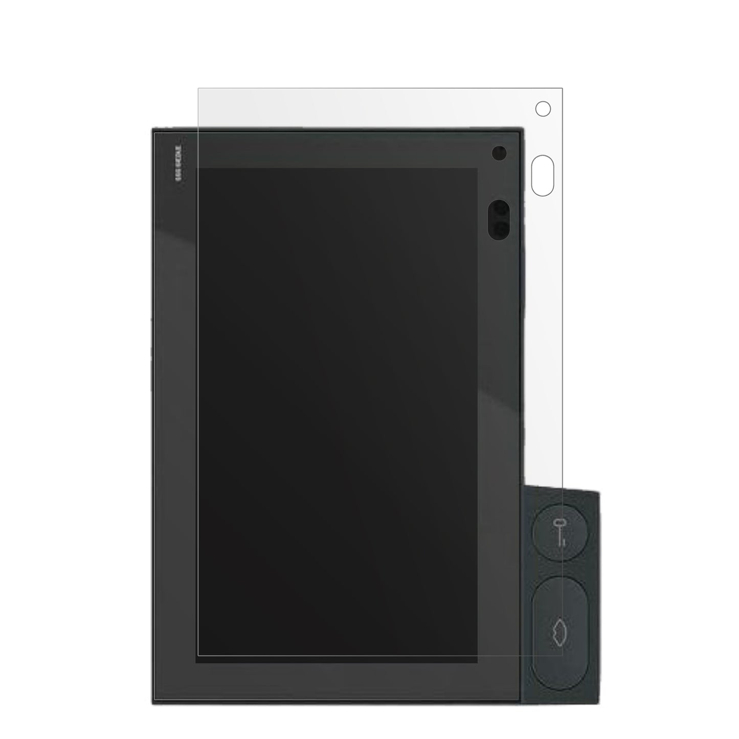 2x Schutzfolie matt für Siedle Axiom A 150-10 Display-Schutzfolie