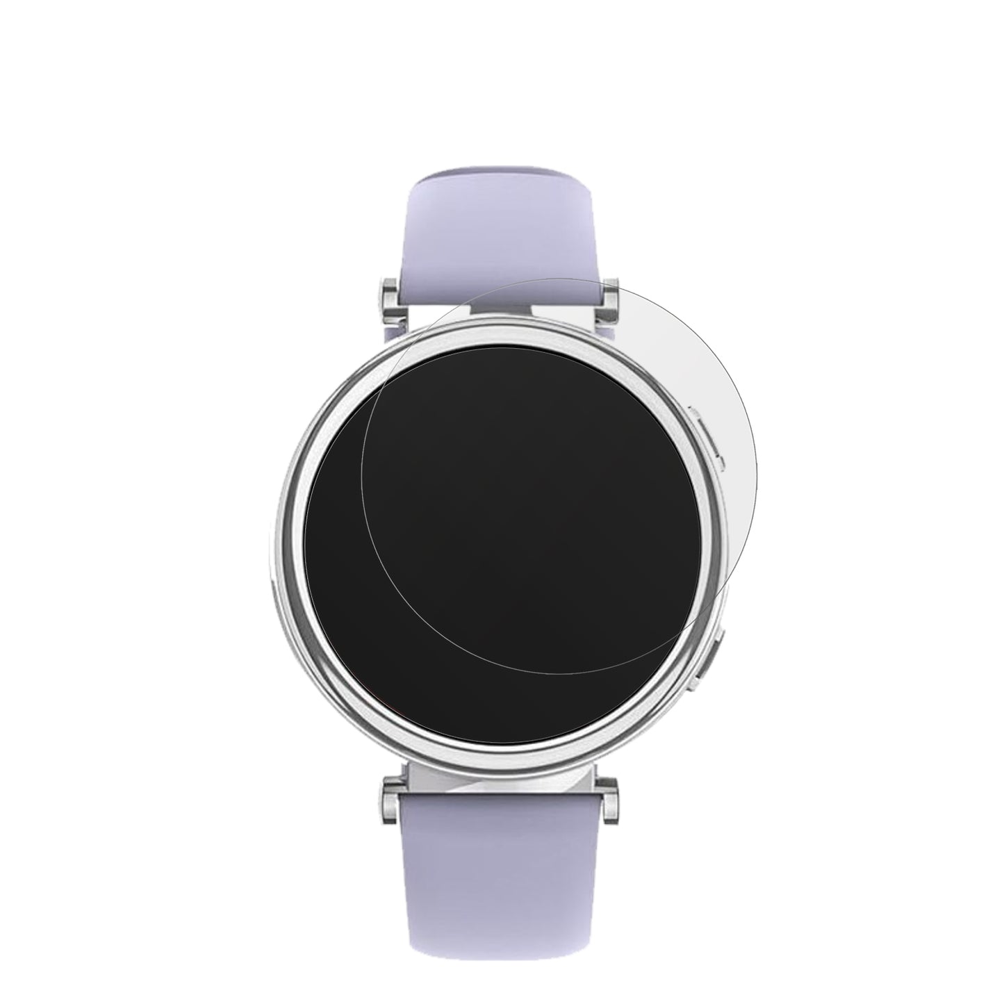 6x Schutzfolie matt für Sanorum 1.27 Zoll Smartwatch Display-Schutzfolie