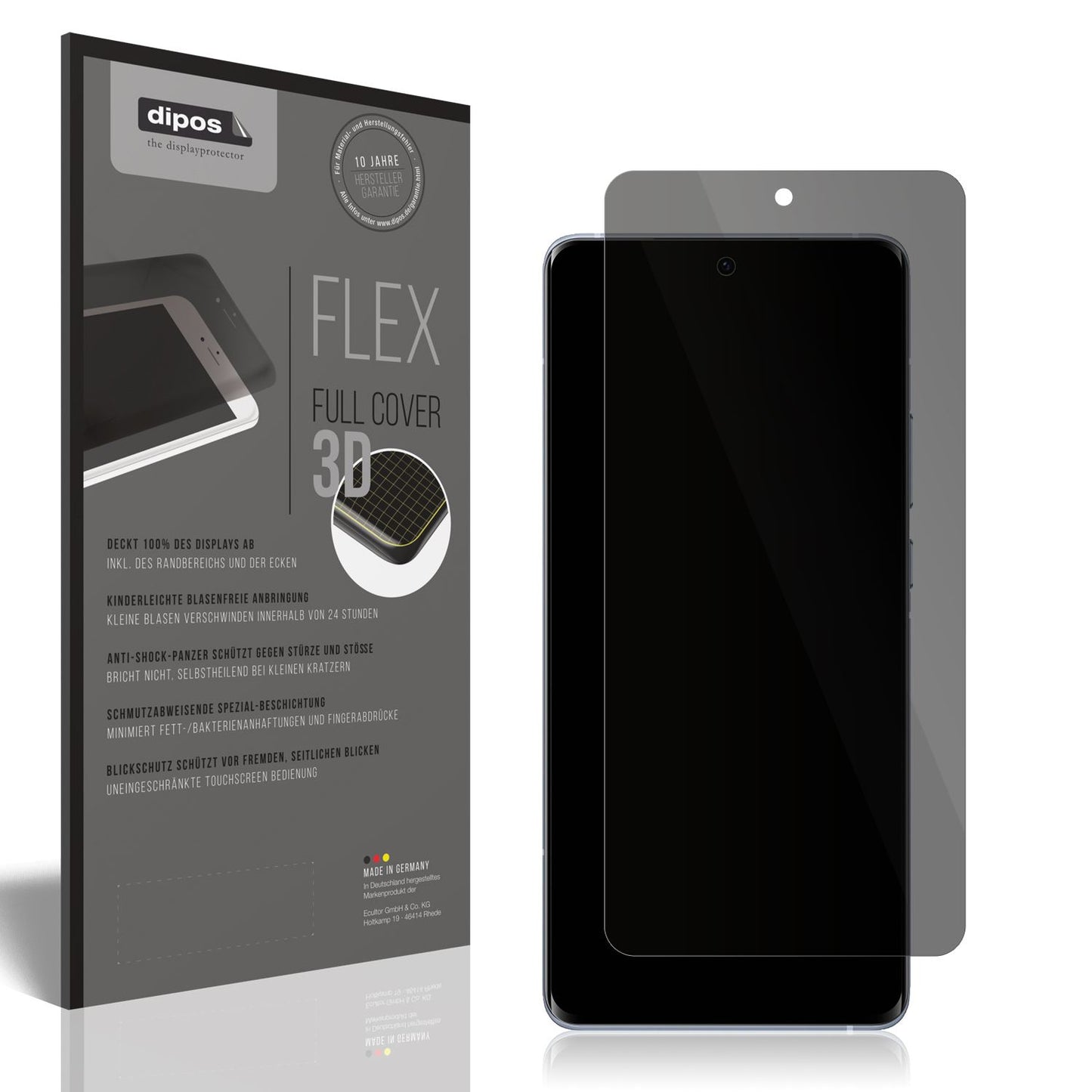 Full Cover Privacy Film for Vivo X60 Pro Plus Screen Protector Anti-Shock