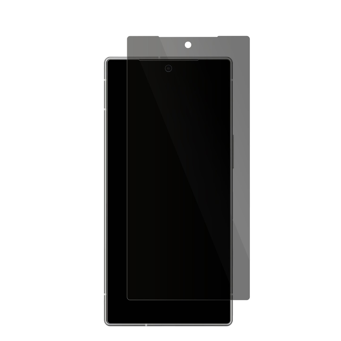 Full Cover Privacy Blickschutzfolie für Sharp Aquos R10