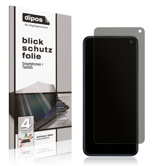Blickschutzfolie für Samsung Galaxy F52 matt Schutzfolie Privacy