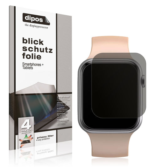 Blickschutzfolie von dipos passend für Fireboltt Ring, präziser Zuschnitt und blasenfrei montiert