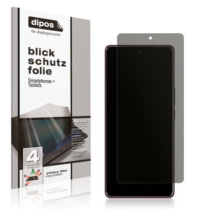 Blickschutzfolie für Vivo V29e matt Schutzfolie Privacy