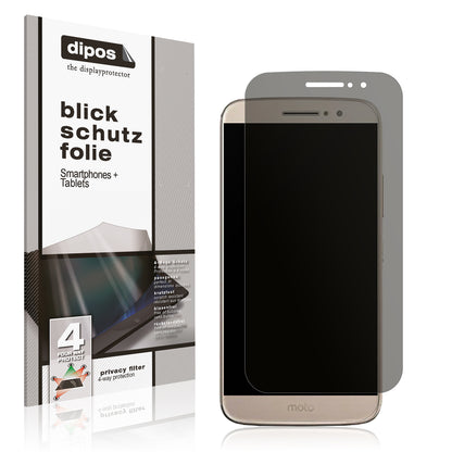 Blickschutzfolie für Motorola Moto M CXT 1663 matt Schutzfolie Privacy