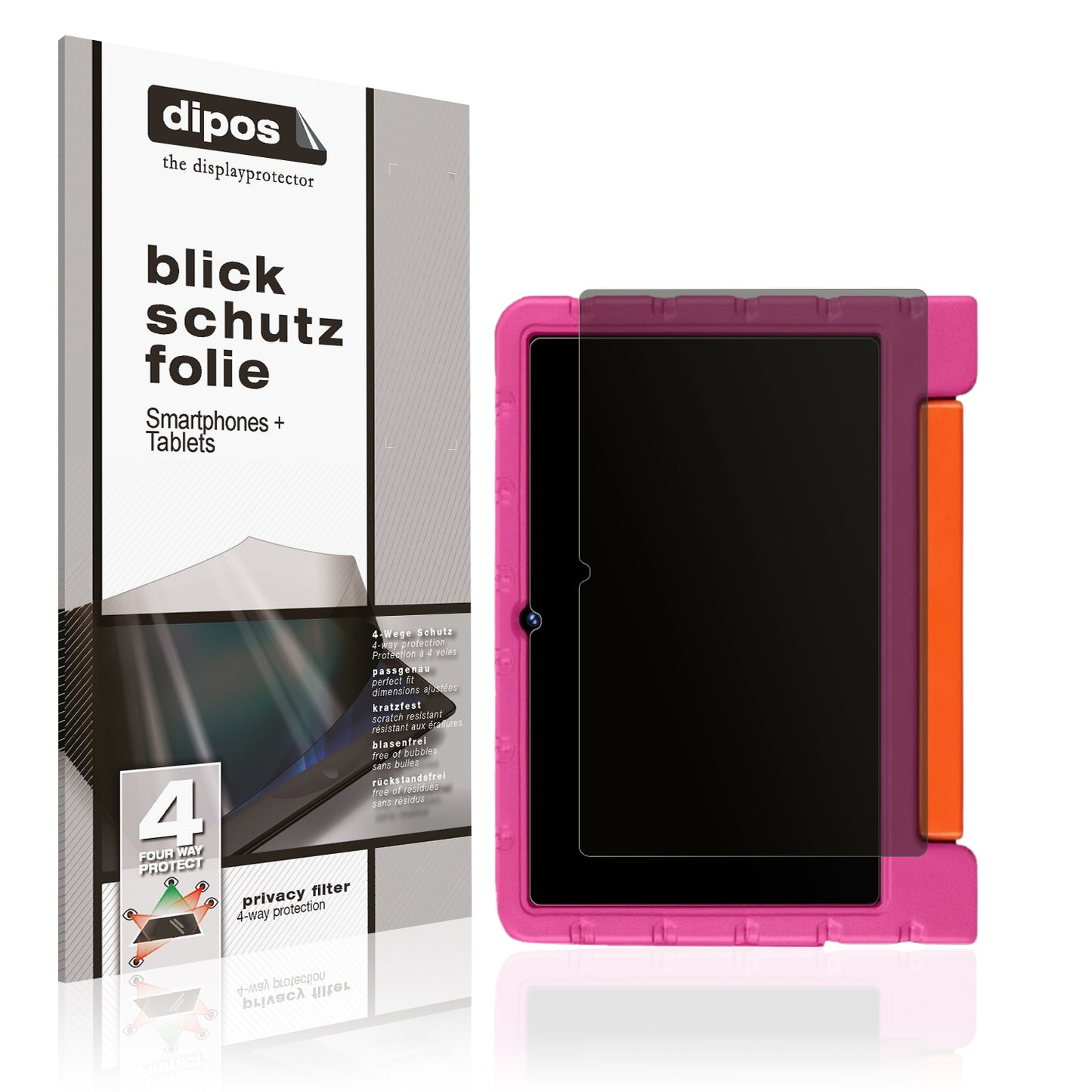 Blickschutzfolie für ZIOVO Z138 matt Schutzfolie Privacy