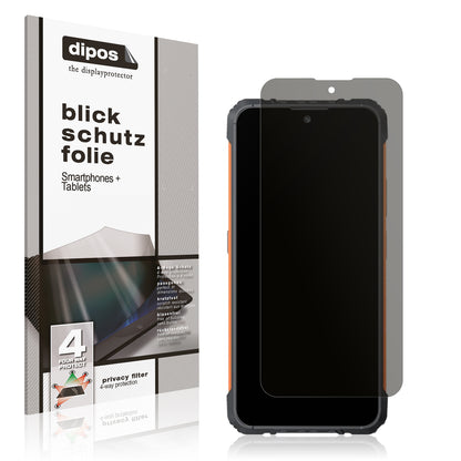 Blickschutzfolie für Cubot KingKong Ace 3 matt Schutzfolie Privacy