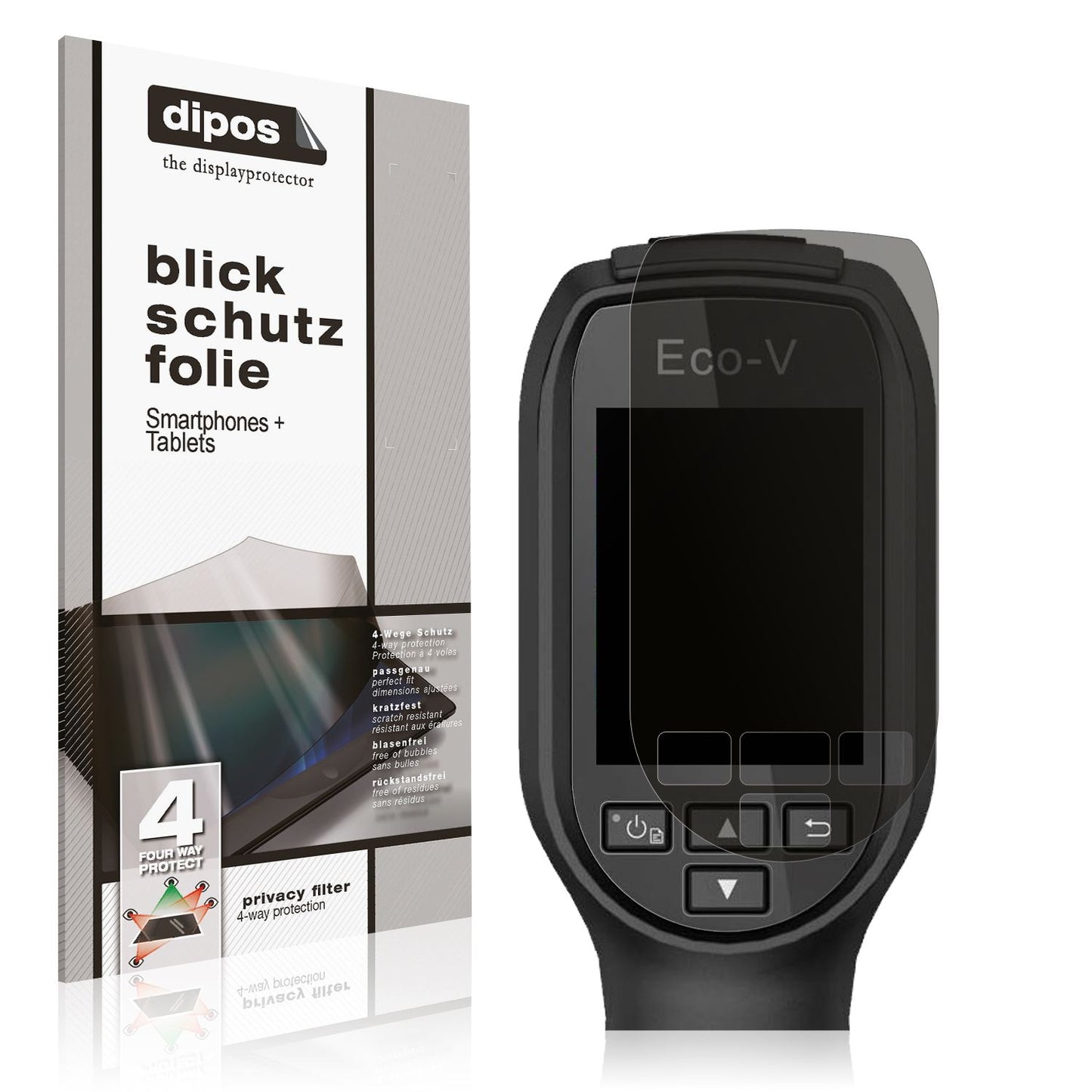 Screen Protector for Hikimicro Eco-V Privacy Filter 4-Way Protection dipos