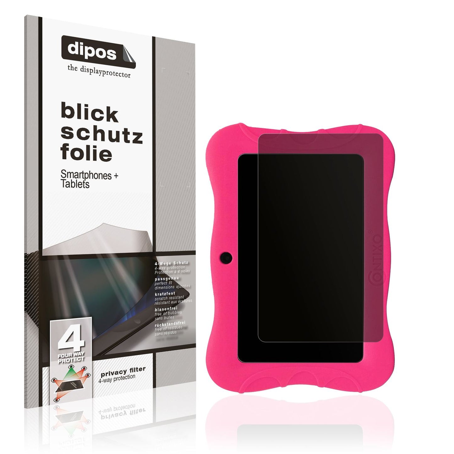Screen Protector for Contixo V9 7 Zoll Privacy Filter 4-Way Protection dipos