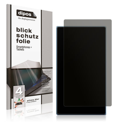 Blickschutzfolie für FiiO JM21 matt Schutzfolie Privacy