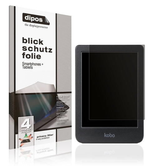 Screen Protector for Kobo Clara BW eReader Privacy Filter 4-Way Protection dipos