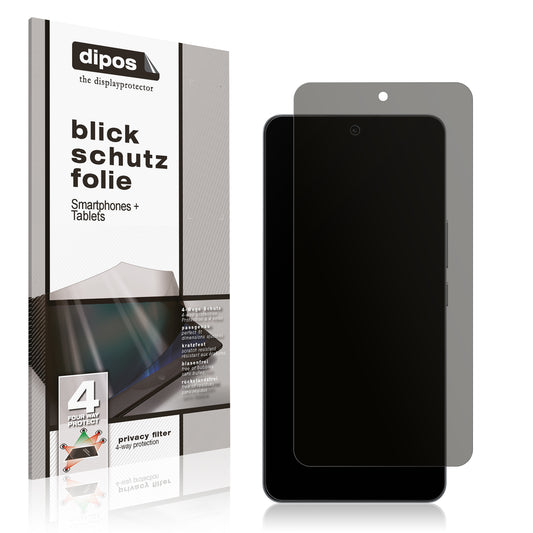 Blickschutzfolie von dipos passend für Oppo K13 Turbo 5G, präziser Zuschnitt und blasenfrei montiert