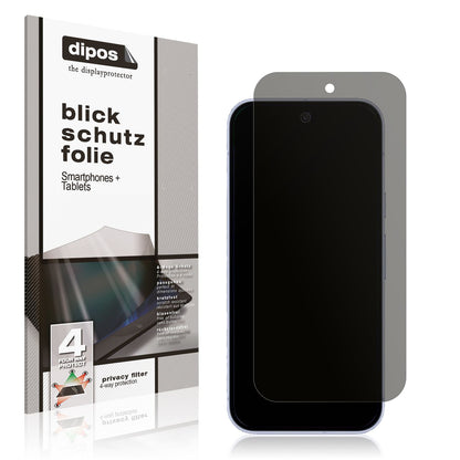 Screen Protector for Google Pixel 10 Privacy Filter 4-Way Protection dipos