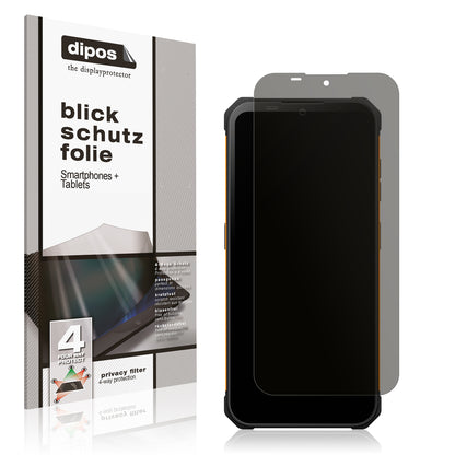 Blickschutzfolie für Hammer H Iron matt Schutzfolie Privacy
