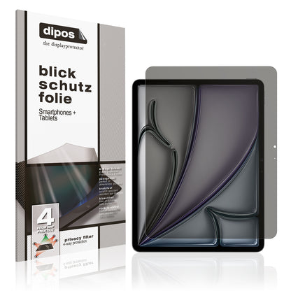 2x 9H Schutzfolie für Apple iPad Air 13 Zoll M2 2024 Panzerfolie