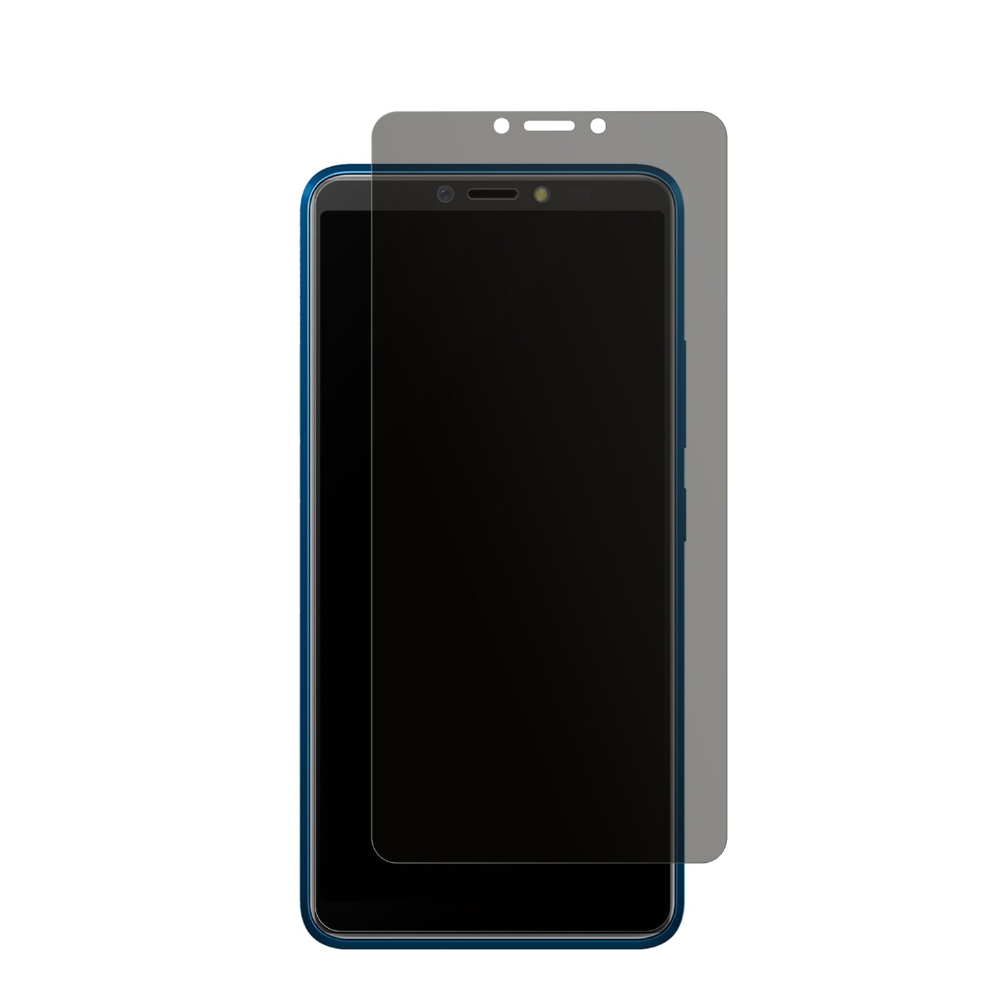 Blickschutzfolie für BQ 6030G Practic matt Schutzfolie Privacy