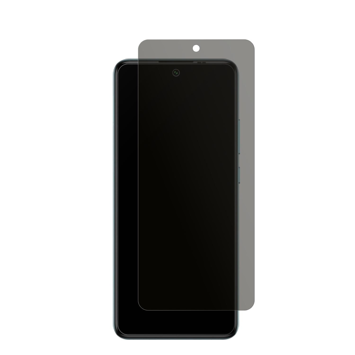 General MobileGM22 Plus mit aufgebrachtem dipos Displayschutz, der seitliche Einblicke blockiert