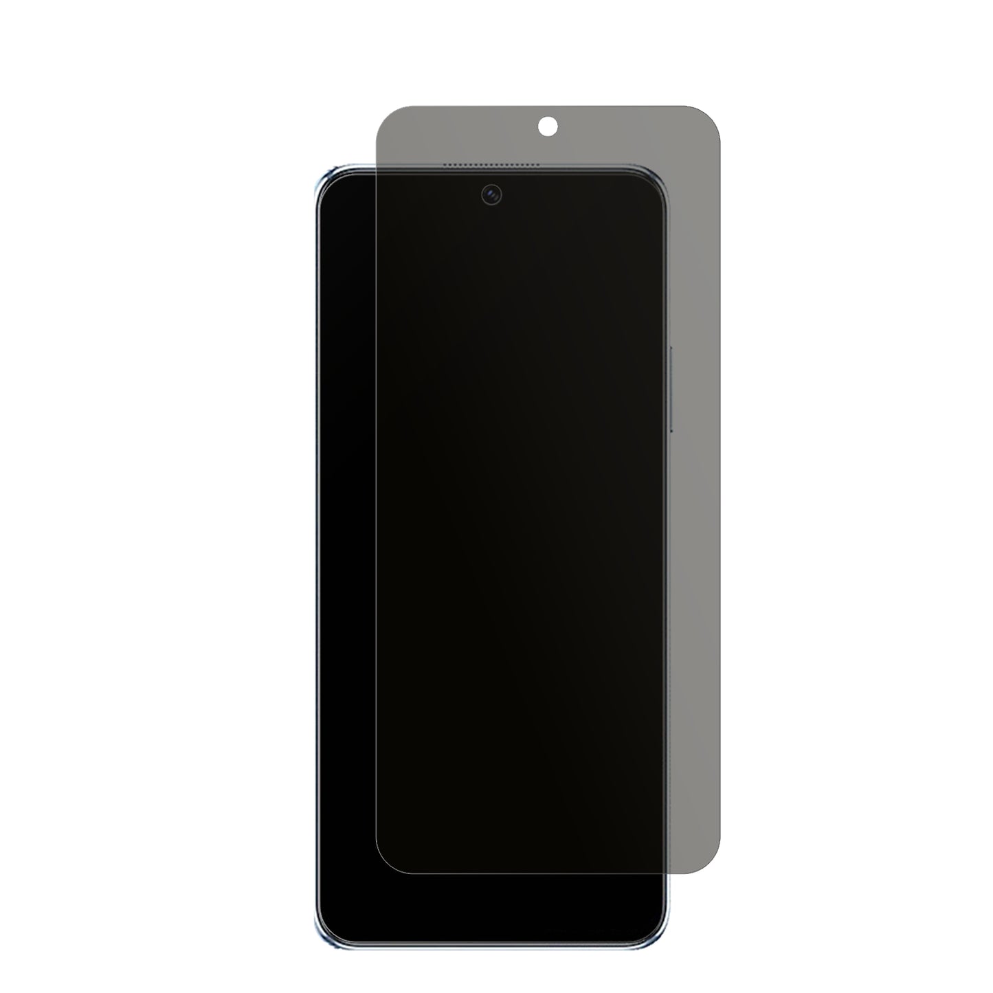 HuaweiNova Y90 mit aufgebrachtem dipos Displayschutz, der seitliche Einblicke blockiert