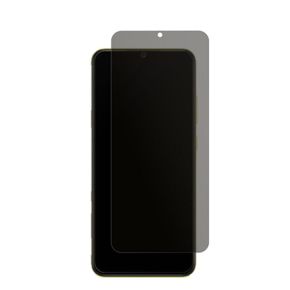 XiaomiPOCO M4 5G mit aufgebrachtem dipos Displayschutz, der seitliche Einblicke blockiert