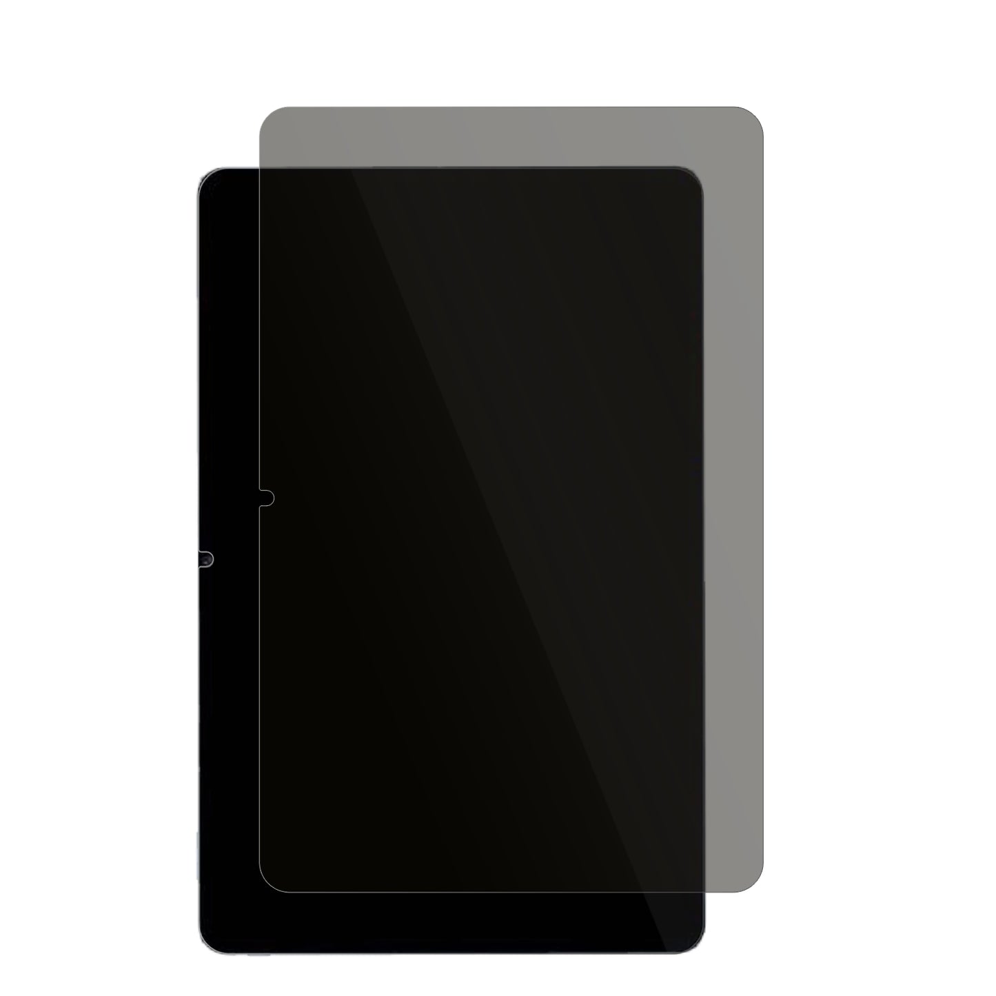 HonorPad V8 Pro mit aufgebrachtem dipos Displayschutz, der seitliche Einblicke blockiert