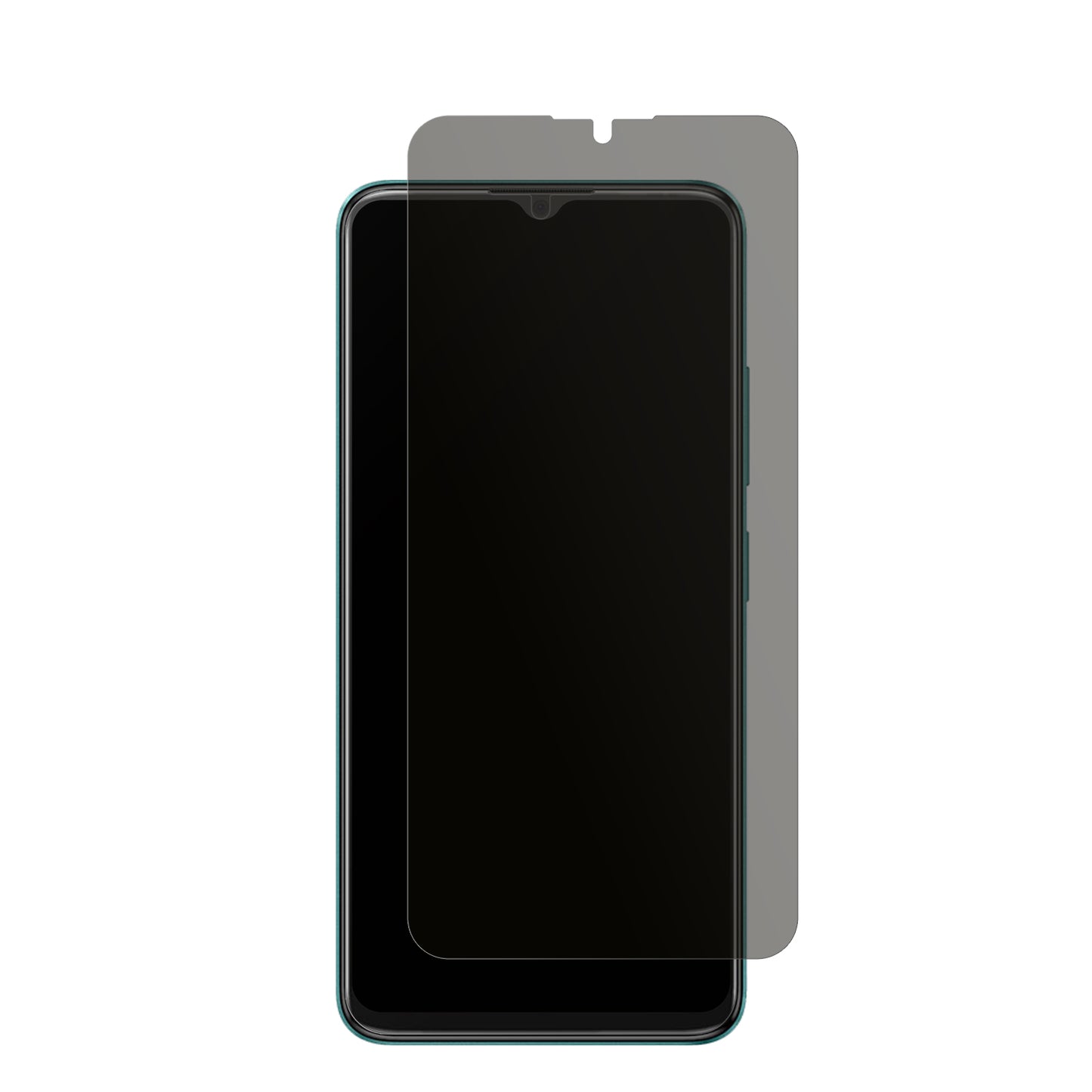 Blickschutzfolie für ZTE Blade A34 matt Schutzfolie Privacy