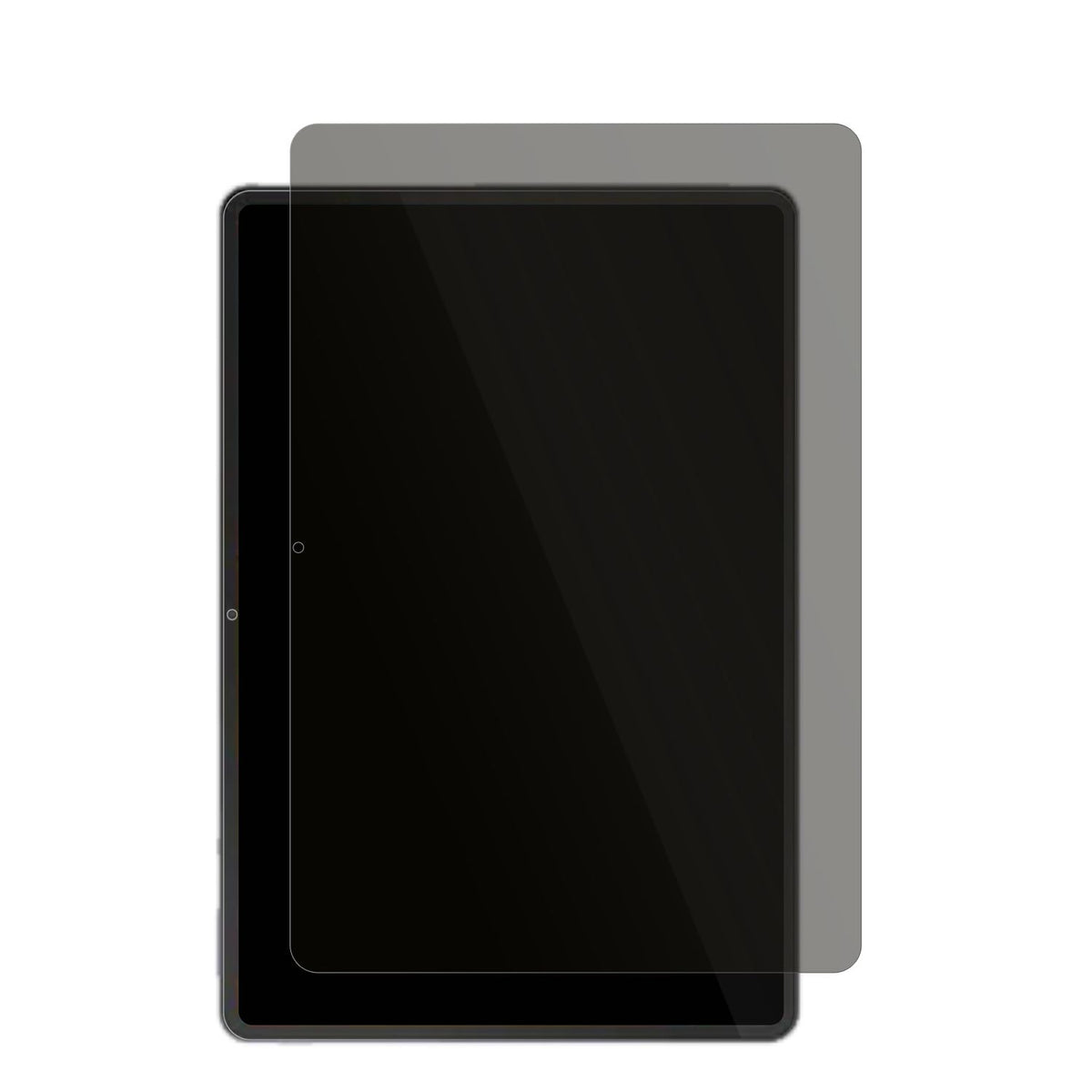 AcerIconia Tab V12 mit aufgebrachtem dipos Displayschutz, der seitliche Einblicke blockiert