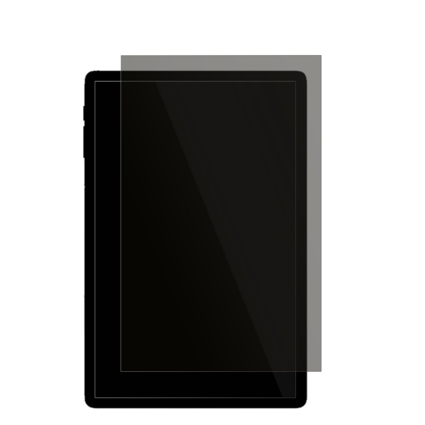Blickschutzfolie für Ulefone Tab A10 Pro matt Schutzfolie Privacy