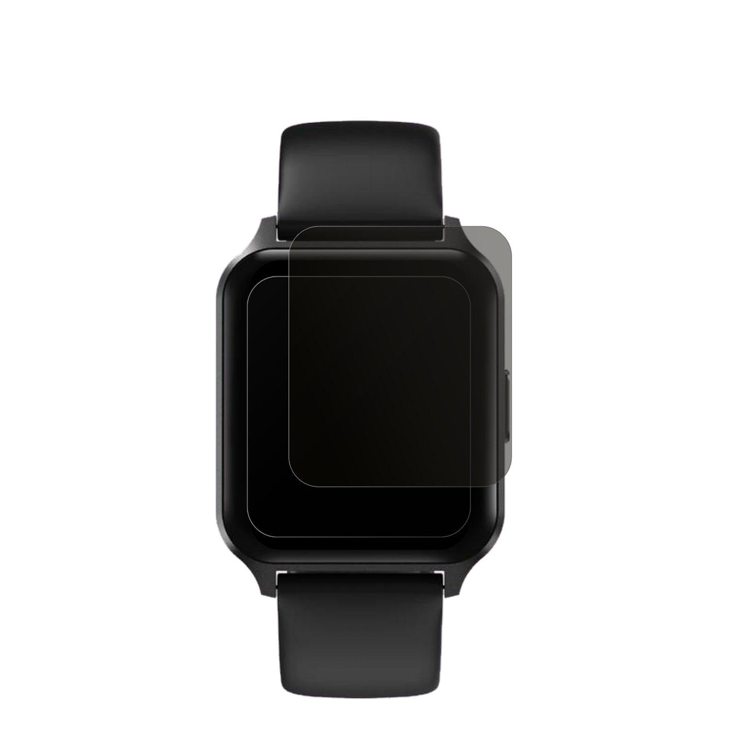 Blickschutzfolie für Touchelex 1,52 Zoll Smartwatch matt Schutzfolie Privacy