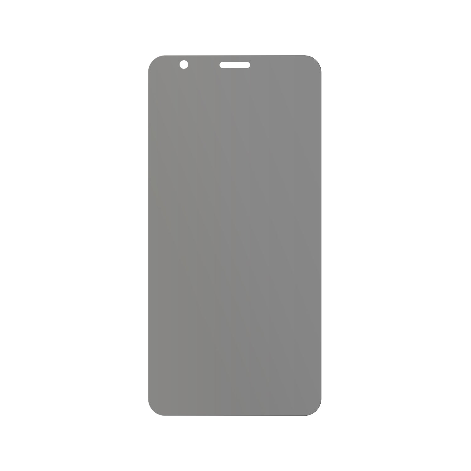 dipos Displayschutz für ZTE Blade Vantage 2, mattierte Oberfläche, Blickschutzfilter und perfekter Passform
