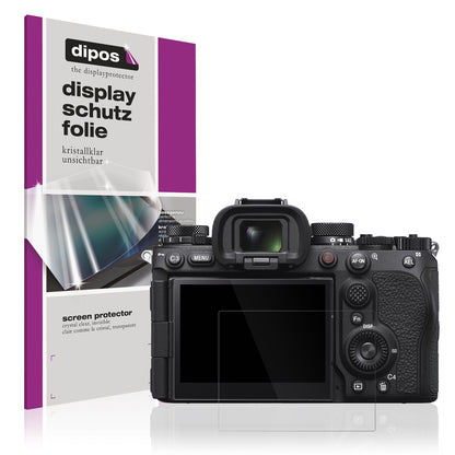 4x Screen Protector for Sony Alpha 9 III Protection Crystal Clear dipos