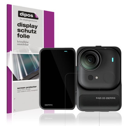 4x Screen Protector for Insta360 Go Ultra Protection Crystal Clear dipos