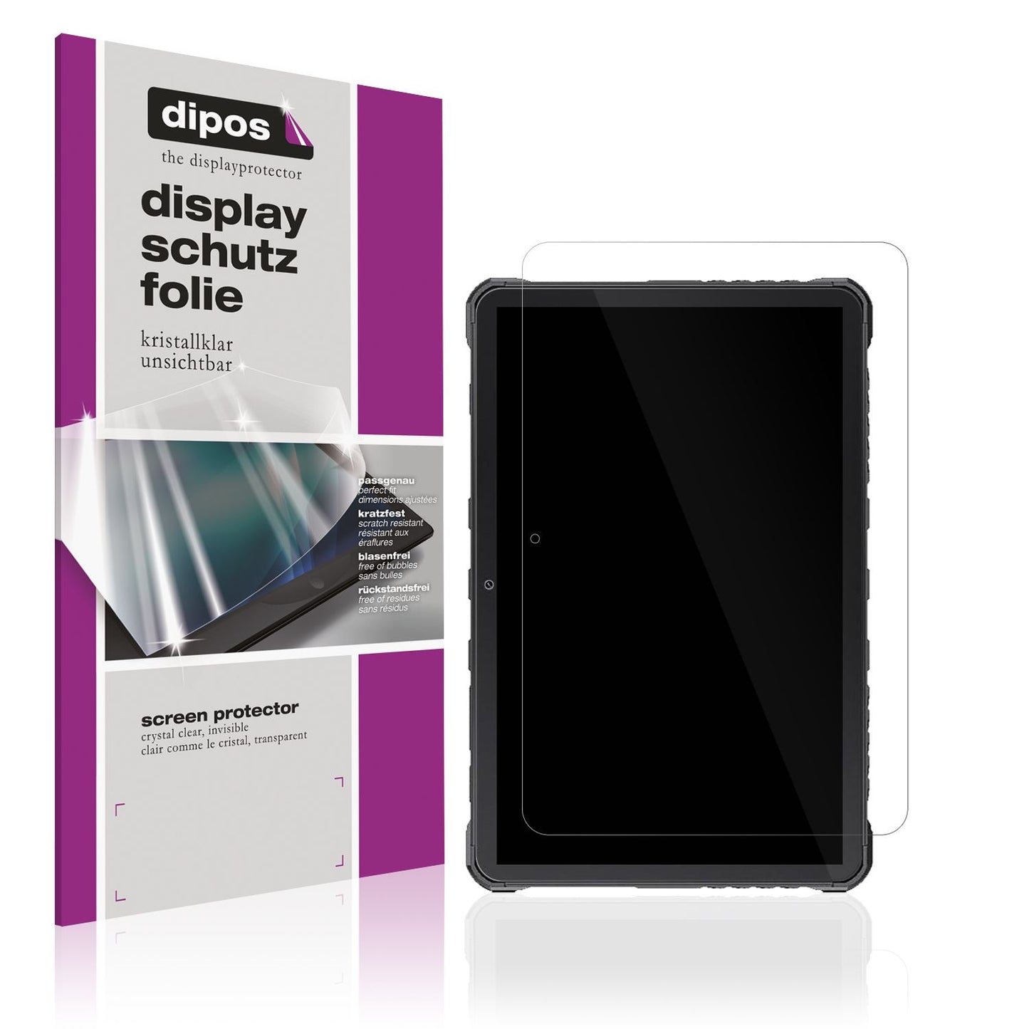 2x Screen Protector for Cubot Tab KingKong 2 Protection Crystal Clear dipos