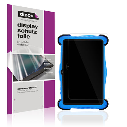 2x Schutzfolie klar für EagleSoar Kinder Tab 7 Zoll Display-Schutzfolie