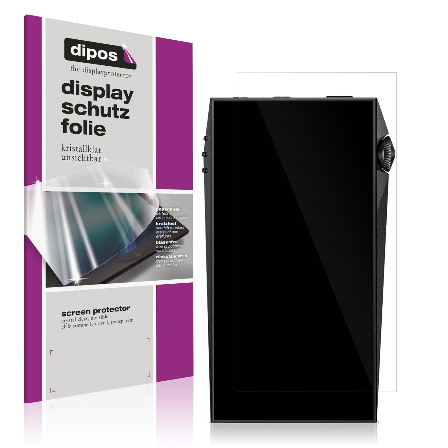 4x Schutzfolie klar für Astell Kern SP3000M Display-Schutzfolie