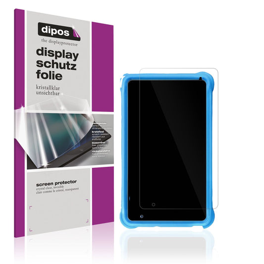 2x Screen Protector for quinyiCo Enfants 7 Zoll Protection Crystal Clear dipos