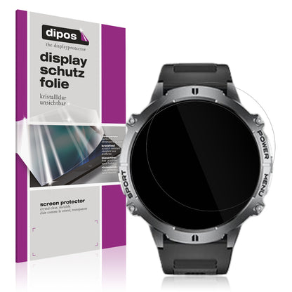 6x Schutzfolie klar für LIGE T3X-J 1.73 Zoll Display-Schutzfolie