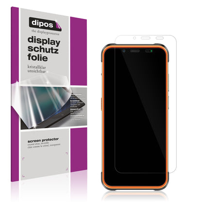 4x Schutzfolie klar für Ulefone Power Armor 16s Display-Schutzfolie